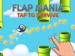 Xogo Flap Mania Tap to Survive en liña