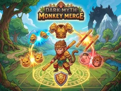 Xogo Dark Myth: Monkey Merge en liña