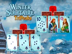 Xogo Winter Solitaire TriPeaks en liña