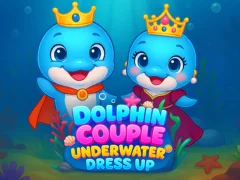 Xogo Dolphin Couple Underwater Dress Up en liña