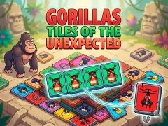 Xogo Gorillas Tiles Of The Unexpected en liña