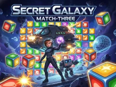 Xogo Secret Galaxy Match-three en liña