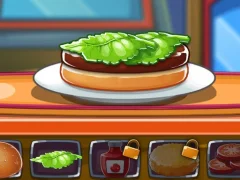 Xogo Top Burger Cooking en liña