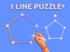 Xogo 1 Line Puzzle en liña