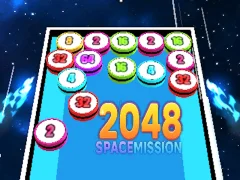 Xogo 2048 Space Mission en liña