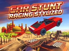 Xogo Car Stunt Racing Stylized en liña