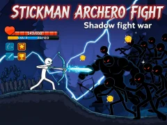Xogo Stickman Archero Fight: Shadow fight war en liña