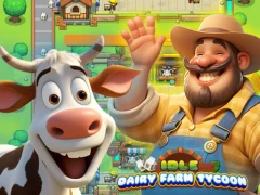 Xogo Idle Dairy Farm Tycoon en liña