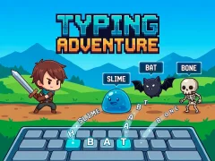 Xogo Typing Adventure en liña