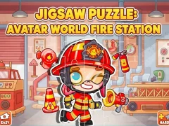 Xogo Jigsaw Puzzle: Avatar World Fire Station en liña