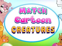 Xogo Match Cartoon Creatures en liña