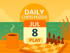 Xogo Daily Chess Puzzle en liña