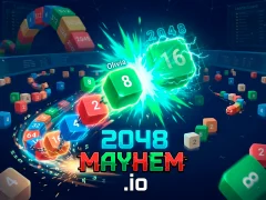 Xogo 2048 Mayhem.io en liña