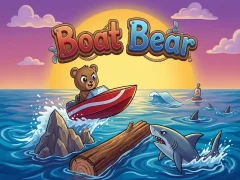 Xogo Boat Bear en liña