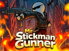 Xogo Mr Stickman Gunner en liña