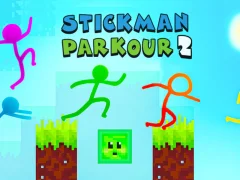 Xogo Stickman Parkour 2 en liña