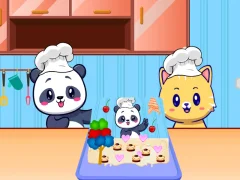 Xogo Kid Cakes Maker Cooking Bakery en liña