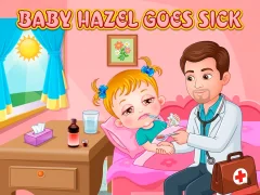 Xogo Baby Hazel Goes Sick en liña