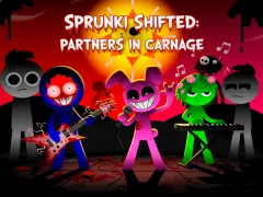 Xogo Sprunki Shifted: Partners in Carnage en liña