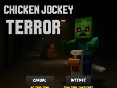 Xogo Chicken Jockey Terror en liña