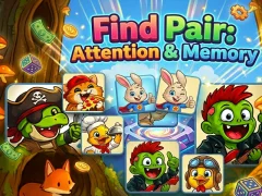 Xogo Find Pair: Attention & Memory en liña
