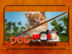 Xogo Dog Spot The Difference en liña