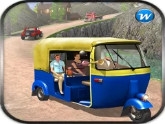 Xogo Public Tricycle Rickshaw driving en liña