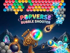 Xogo Popverse Bubble Shooter en liña