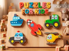Xogo Puzzles For Kids en liña