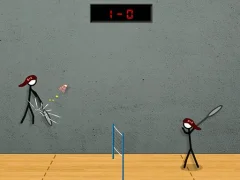 Xogo Stick Figure Badminton 2 en liña