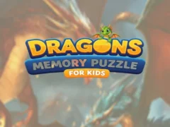 Xogo Dragons Memory Puzzle For Kids en liña