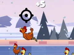 Xogo Chicken Shooting 2D en liña