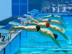 Xogo Swimming Pool Race en liña