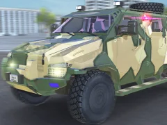 Xogo Police Car Armored en liña