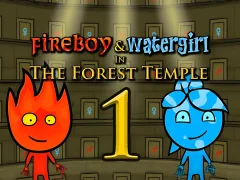 Xogo Fireboy & Watergirl In The Forest Temple en liña