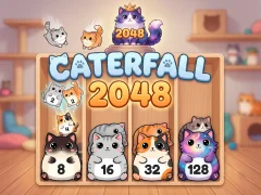 Xogo Caterfall 2048 en liña