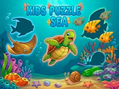 Xogo Kids Puzzle Sea en liña