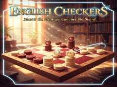 Xogo English Checkers en liña