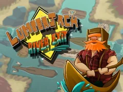 Xogo Lumberjack : River exit en liña