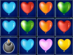 Xogo Heart Balloons Block Collapse en liña