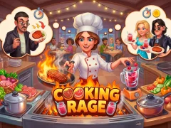 Xogo Cooking Rage en liña