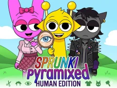 Xogo Sprunki Pyramixed: Human Edition en liña