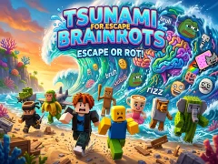 Xogo Tsunami For Escape Brainrots en liña