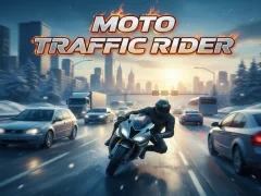Xogo Moto Traffic Rider en liña