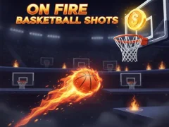 Xogo On Fire Basketball Shots en liña