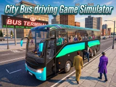 Xogo City Bus driving Game Simulator en liña