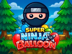Xogo Super Ninja Balloon en liña
