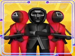Xogo Squid Game - Clash Gang en liña
