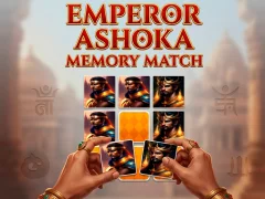 Xogo Emperor Ashoka Memory Match en liña