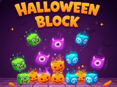 Xogo Halloween Block en liña